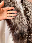 Silver Fox Fur Collar