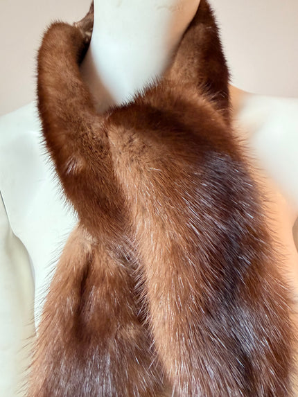 Light Brown Mink Fur Stole