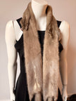 Grey Mink Fur Stole
