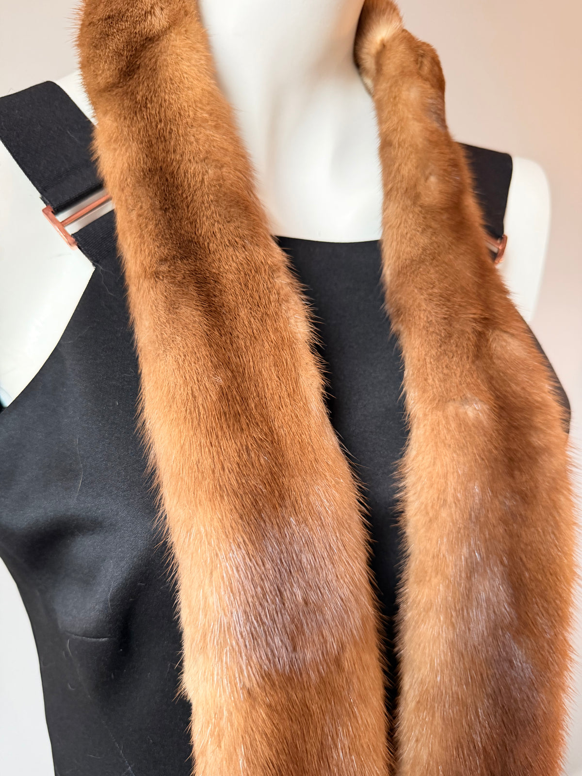 Pastel Mink Fur Stole