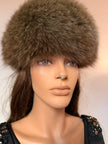 Brown Fox Fur Hat