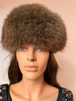 Brown Fox Fur Hat