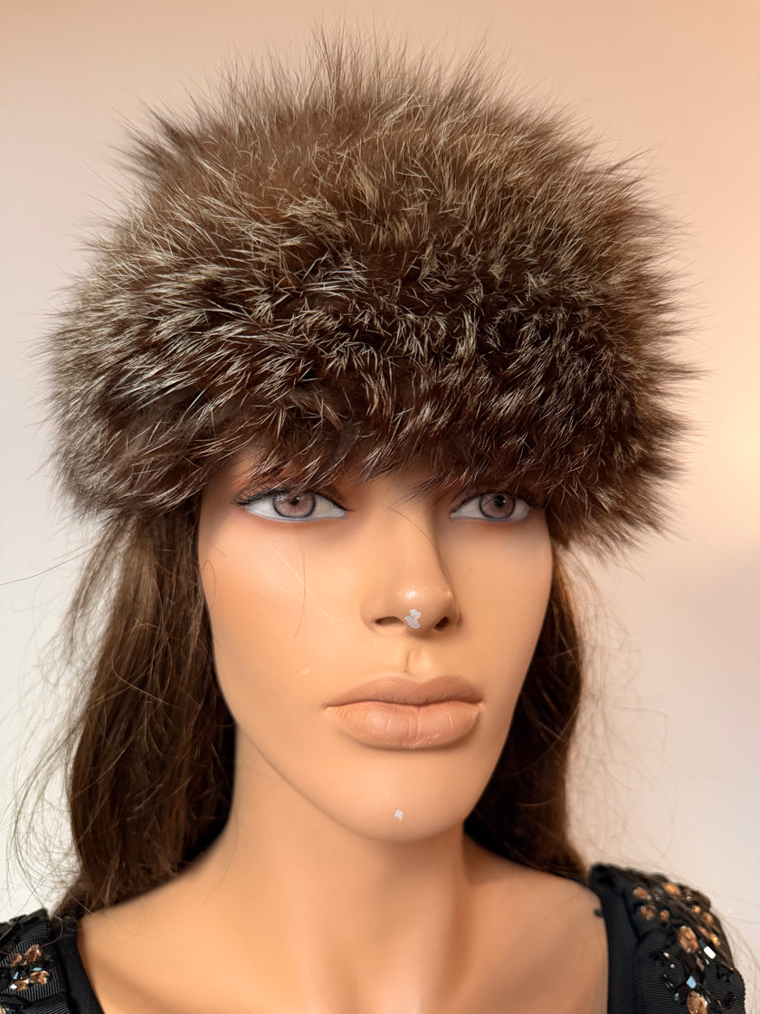 Silver Fox Fur Hat