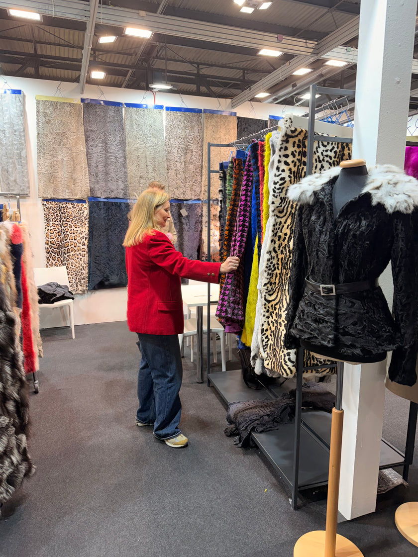European vintage fur expert and curator