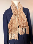 Vintage genuine rabbit fur scarf sourced in Belgium