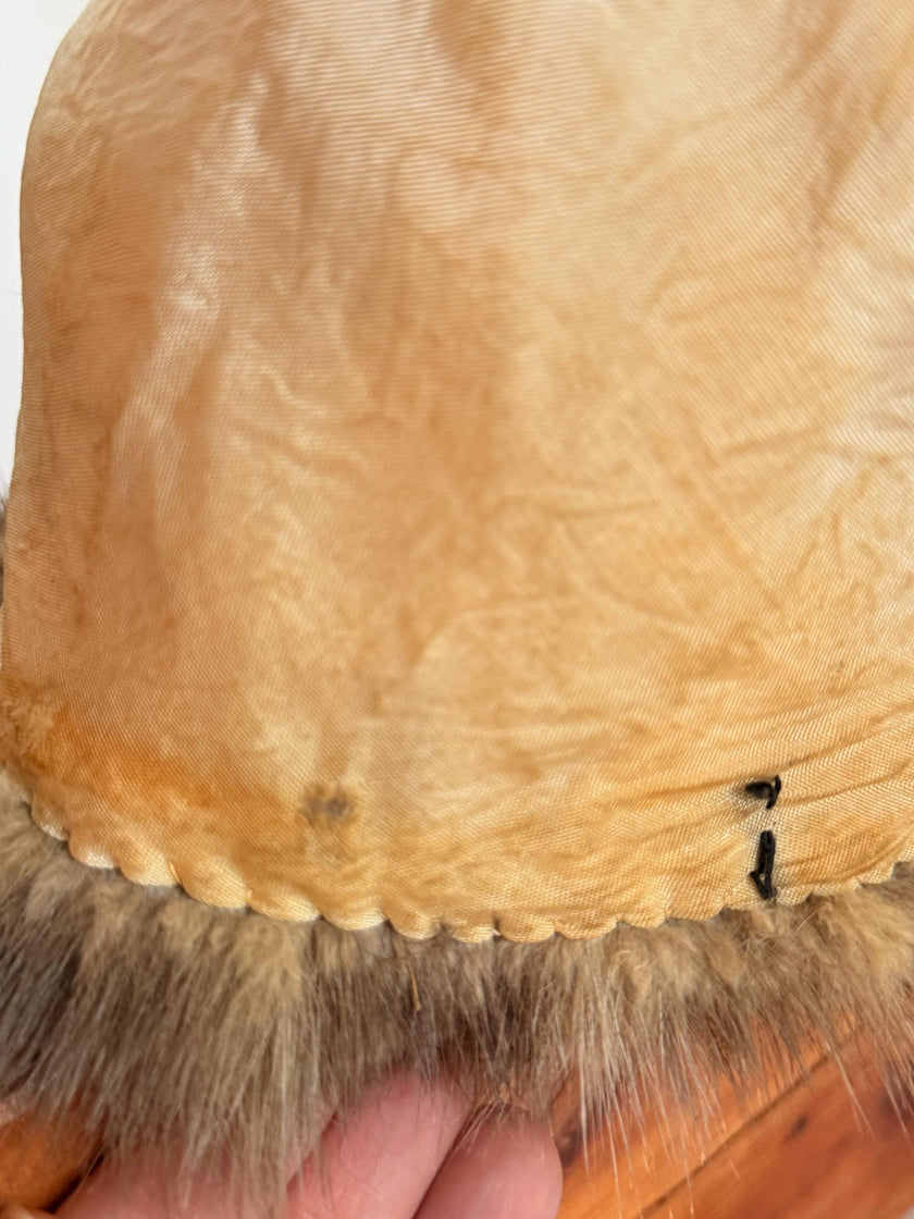 Sapphire Mink Fur Hat