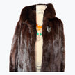Brown Mink Coat - Size M-L