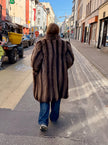 Long Raccoon Fur Coat -  L-2X