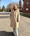 Sapphire Mink Fur Coat - M-L