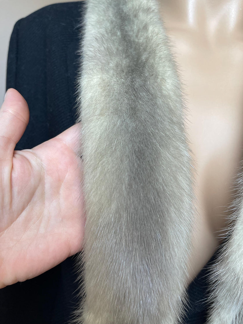 Sapphire Mink Fur Stole