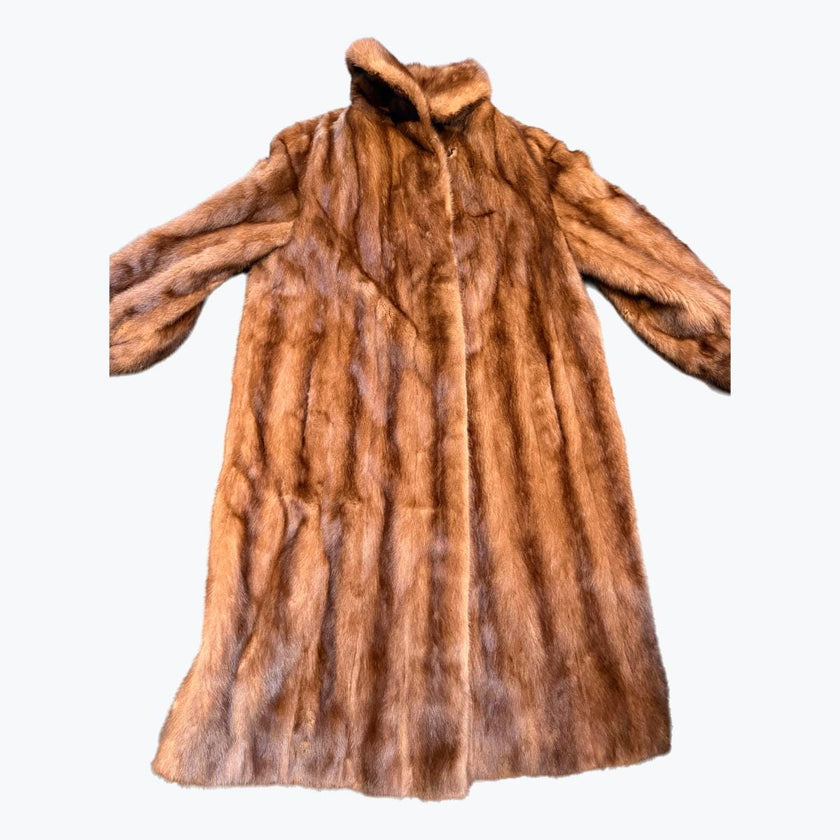 Golgen Mink Fur Coat - L-XL
