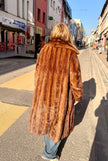 Golgen Mink Fur Coat - L-XL