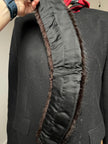 Brown Mink Fur Collar