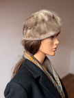 Sapphire Mink Fur Hat