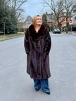 Brown Mink Fur Coat – 2X-4X