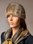 Sapphire Mink Fur Hat
