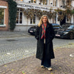 Black Lamb Fur Coat - XL - 2X