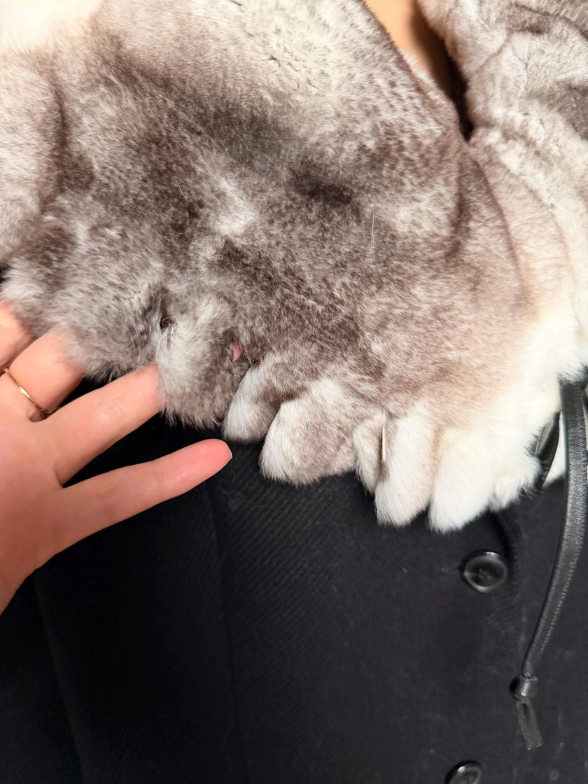 Rex Rabbit Fur Collar