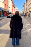 Brown Mink Coat - Size M-L
