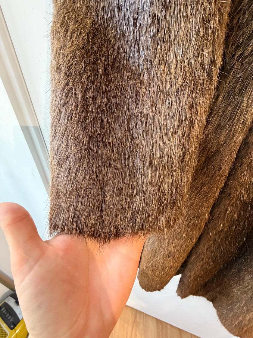 Beaver Men's Fur Coat