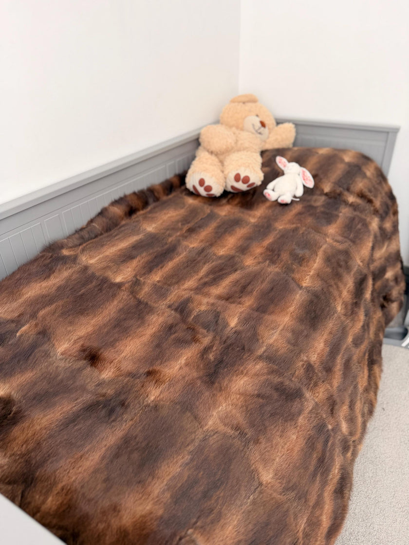 Real Fur Blanket