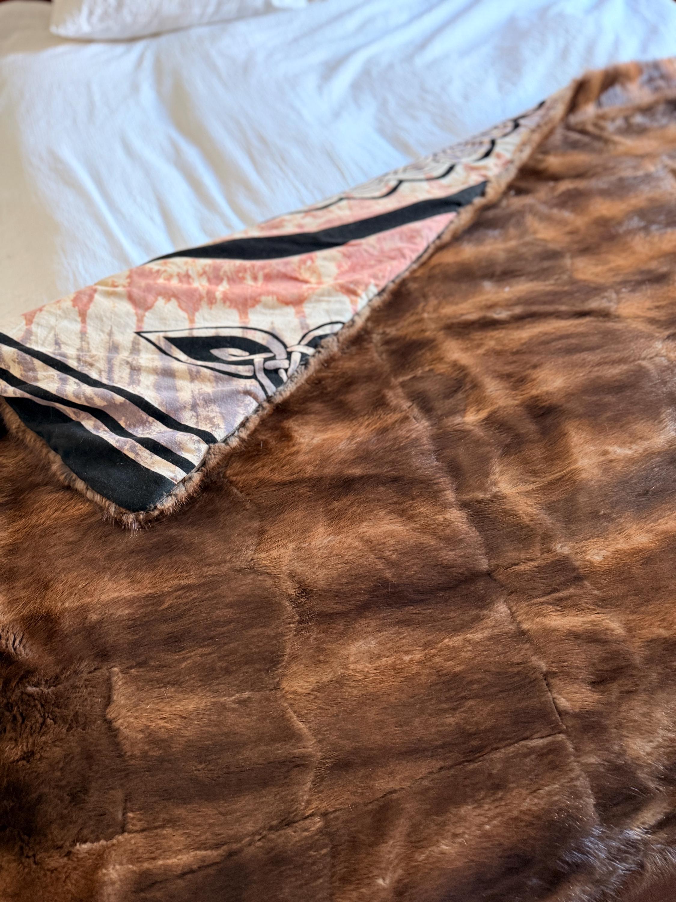 Real Fur Blanket
