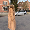 Saga Mink Pastel Fur Coat – S-M