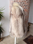 White Fox  Fur Jacket - L-XL