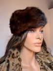 Brown Mink Fur Hat