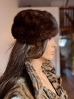 Brown Mink Fur Hat