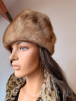 Pastel Mink Fur Beret