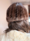 Grey Mink Fur Hat