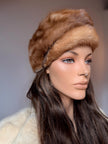 Pastel Mink Fur Hat