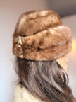 Ligt Mink Fur Hat