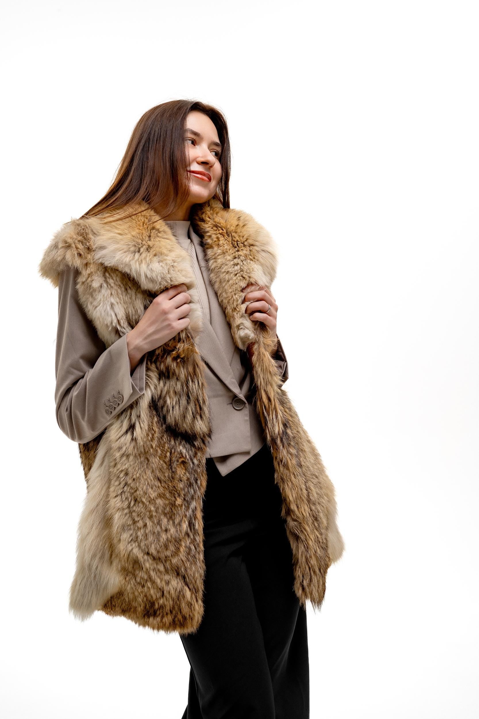 Coyote Fur Vest