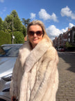 White Fox Fur Jacket
