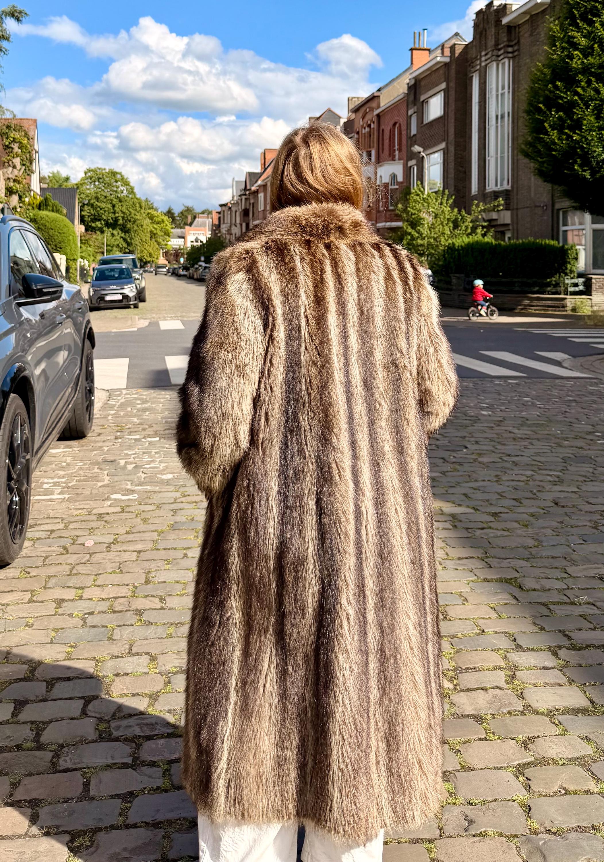 Raccoon Fur Coat