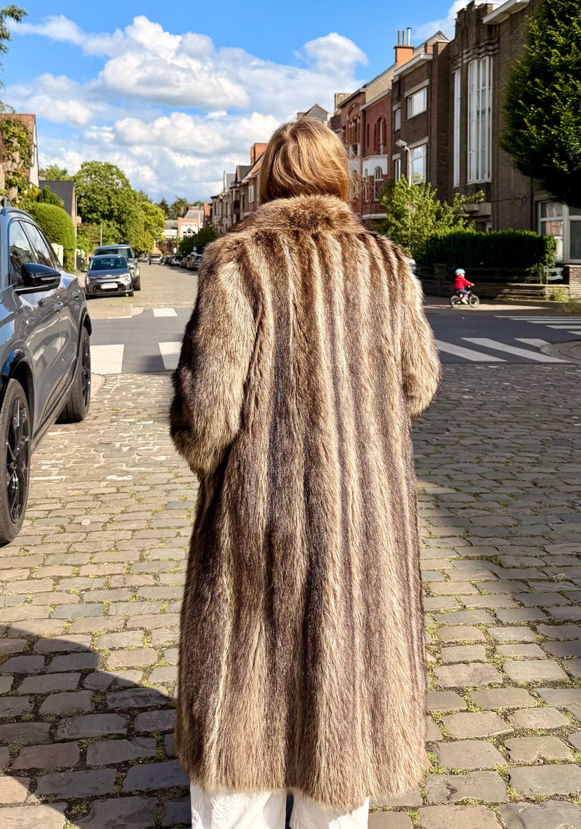 Raccoon Fur Coat