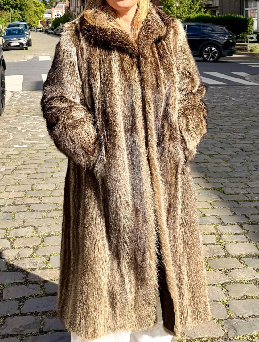 Raccoon Fur Coat