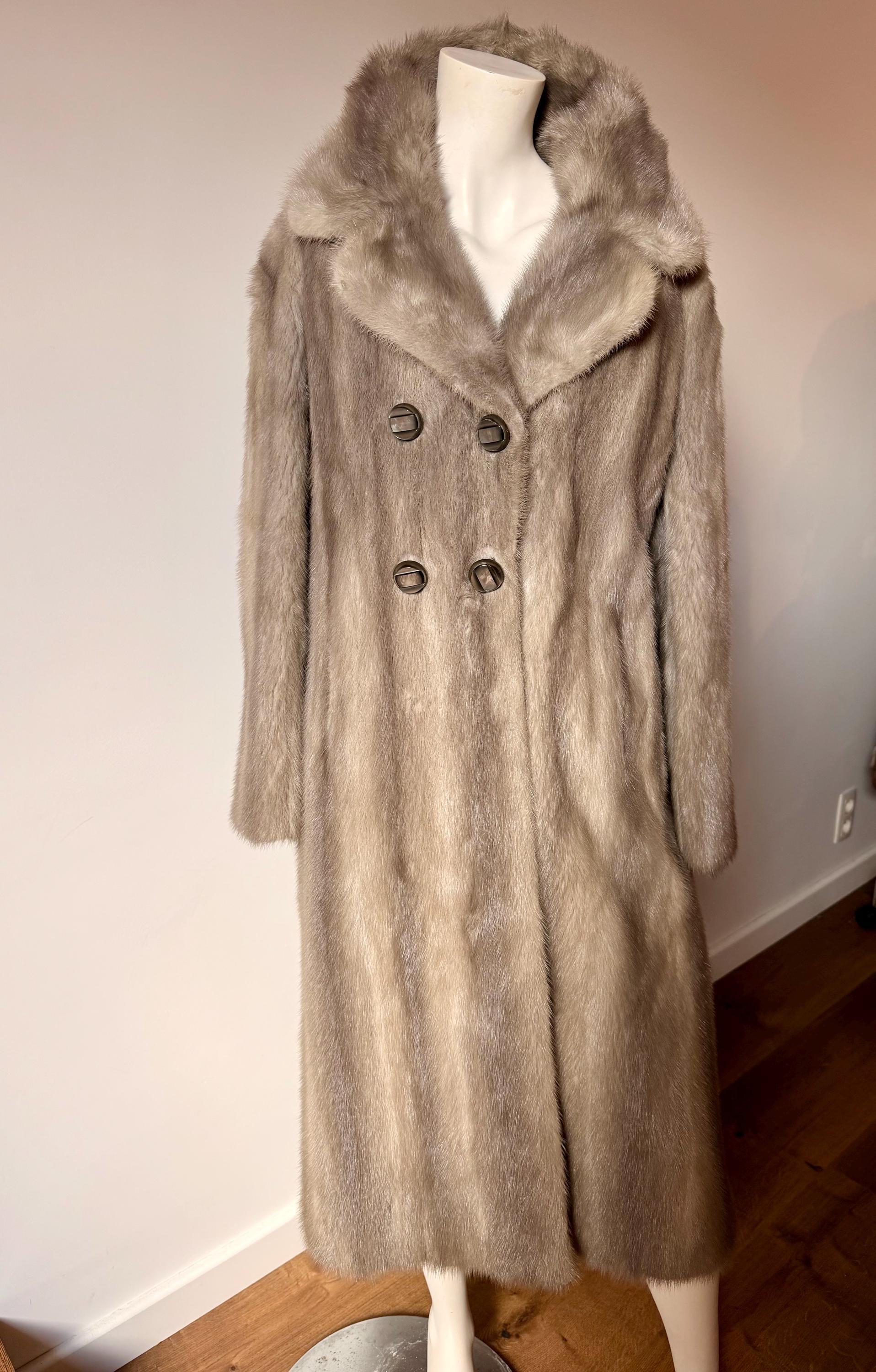 Sapphire Mink Fur Coat