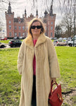 White Mink Fur Coat