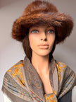 Brown Panama Fur Hat
