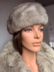 Sapphire Mink Fur Hat