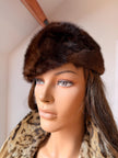 Brown Mink Fur Hat