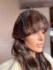 Grey Mink Fur Hat