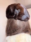 Brown Mink Fur Hat