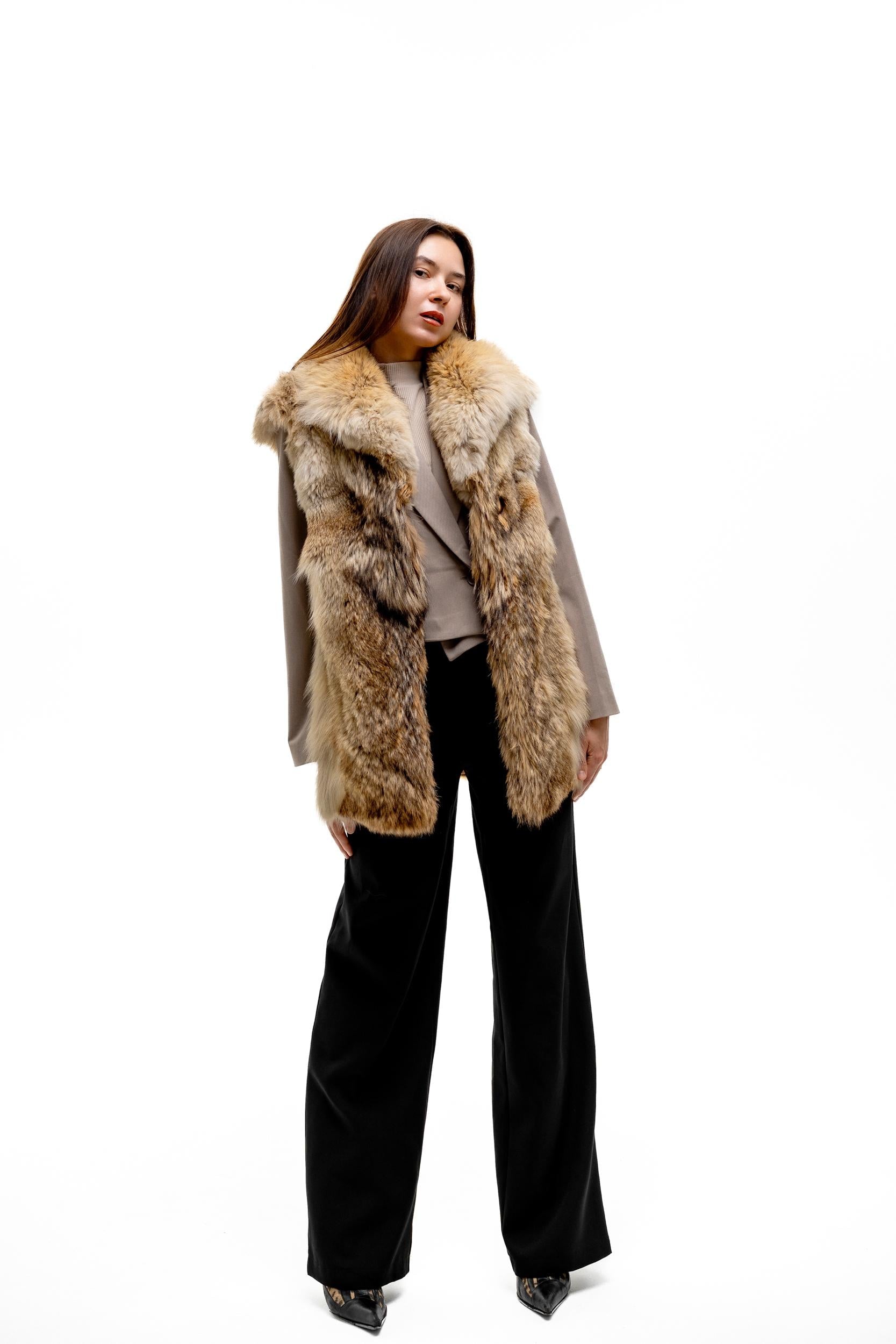 Coyote Fur Vest
