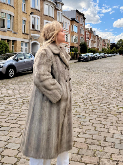 Sapphire Mink Fur Coat