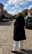 Brown Goat Fur Coat
