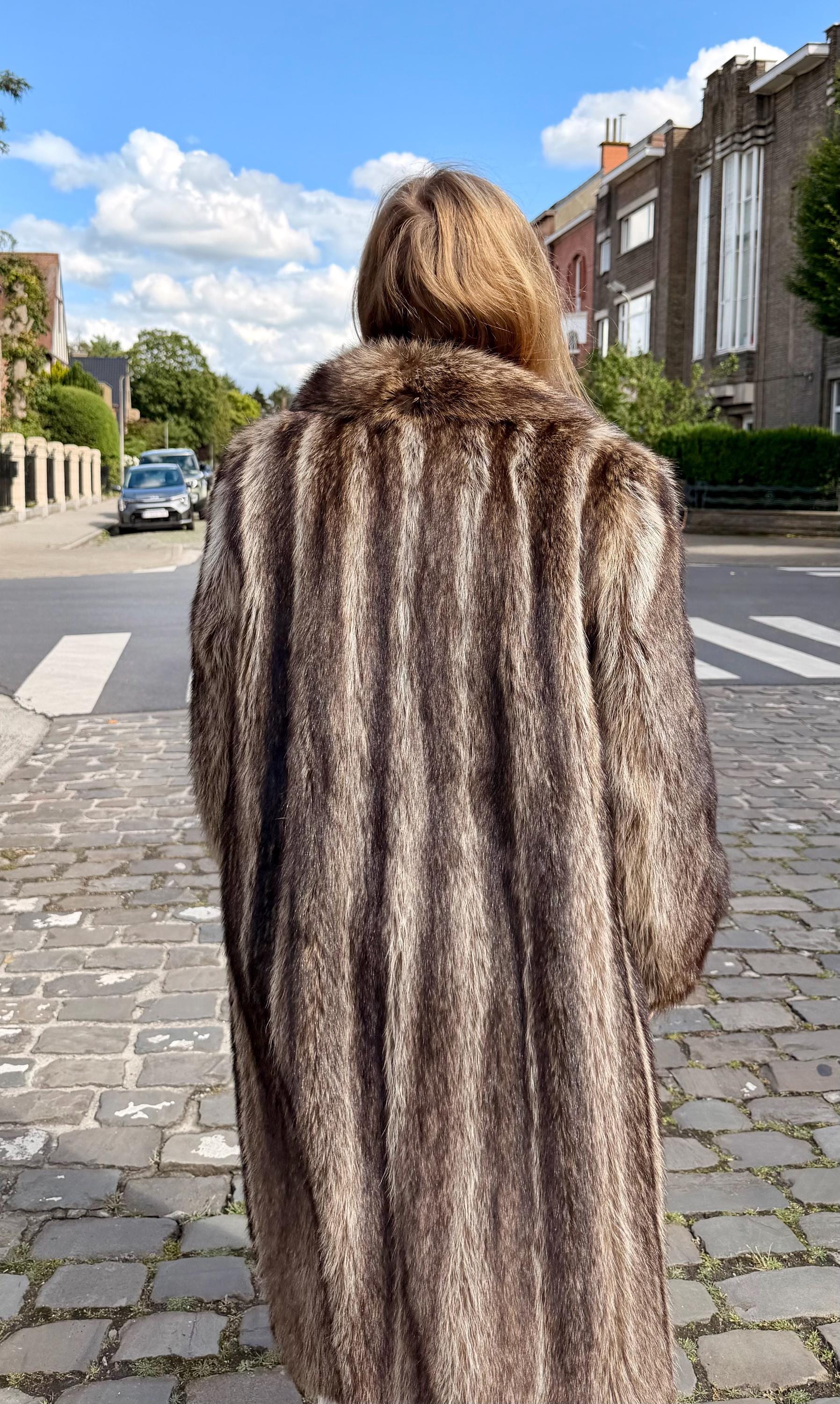 Raccoon Fur Coat